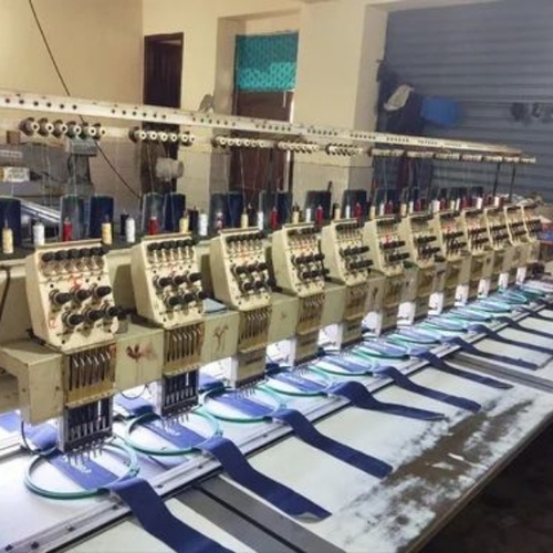 Single Phase Multi Head Embroidery Machine