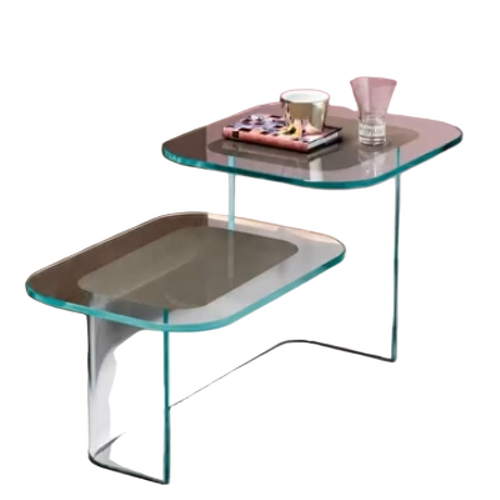Bend Glass Side Table