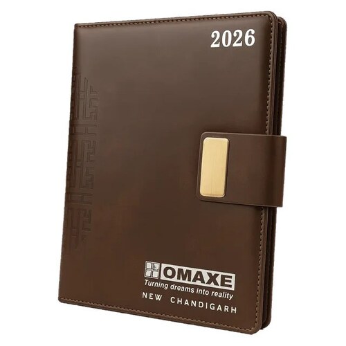 Leather Finish Doctor Diary 2027 - Color: Brown / Black