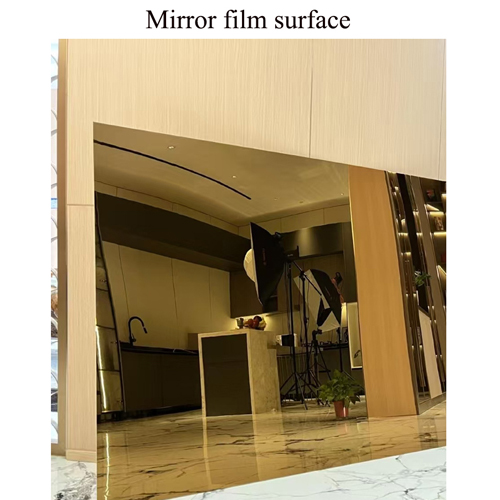 Mirror Laminated Charcoal Wall Panel