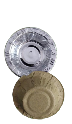 Silver Paper Bowl 6 Inch