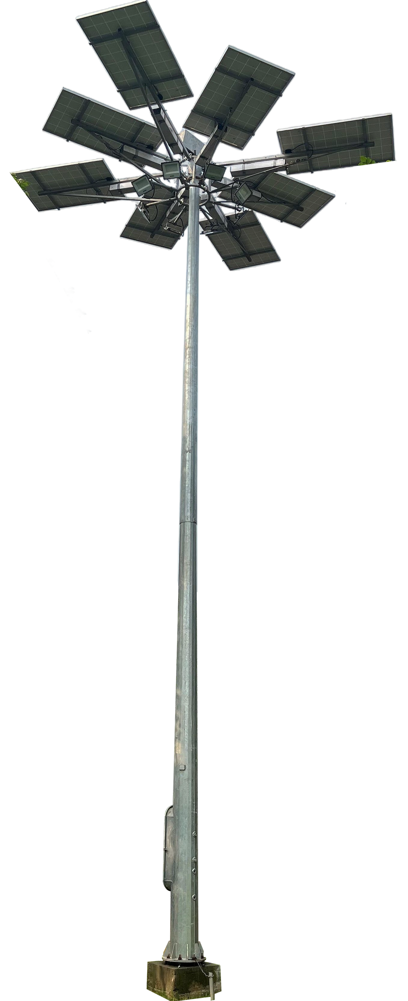 Solar Led High Mast Light With Solar Panel And Lifepo4 Battery - Application: Home