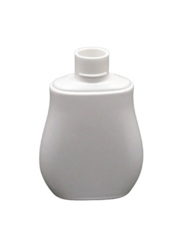 100ml White Plastic Shampoo Bottle
