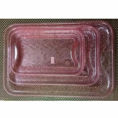 3 Piece Set Acrylic Tray