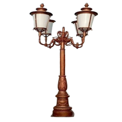 Floor Mount Garden Light Pole