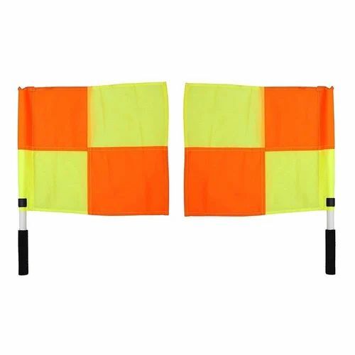 Multicolor Corner Flags