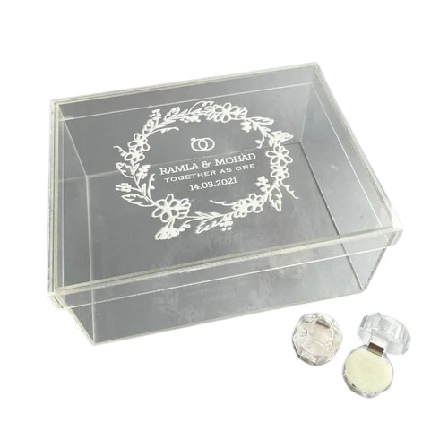 Printed Acrylic Transparent Box