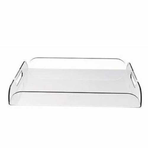 Rectangular Acrylic Serving Tray