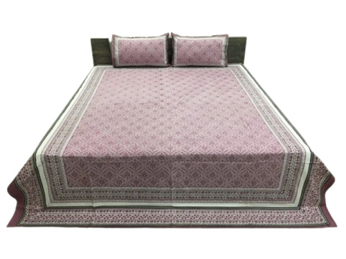 Screen Printed Double Bed Sheets