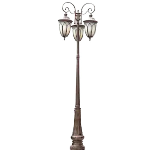 Three Lights Garden Pole By Star Rising Global Enterprises