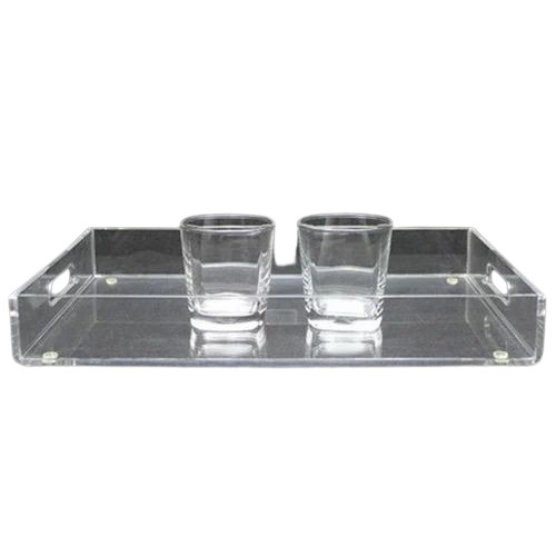 Transparent Acrylic Serving Tray