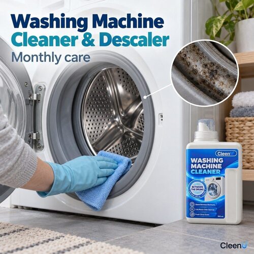 CleenU Washing Machine Cleaner and Descaler for Private Label