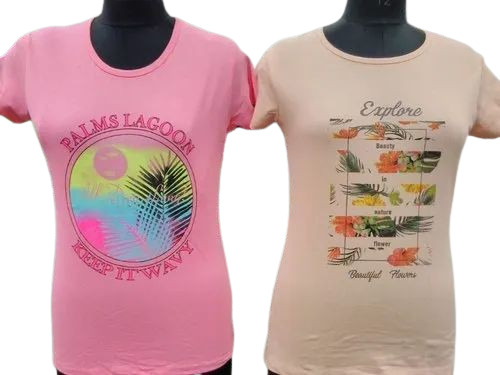 Cotton Ladies T Shirt
