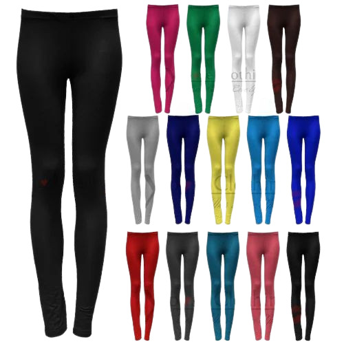 Ladies Cotton Leggings - Color: Multi Color