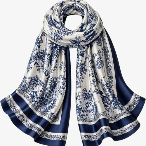 Printed Cardigan Scarf