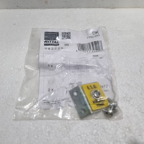 RITTAL 7752.950 DK ESD CONNECTION POINT AcA A  ESD BONDING TERMINAL FOR ENCLOSURE