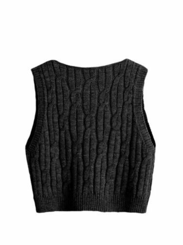 Woolen Sleeveless Top