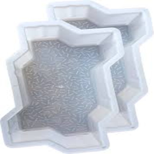 50 Mm Zig Zag Paver Block Plastic Mould