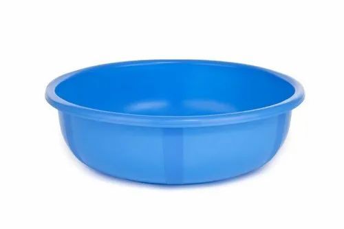 Blue Color Unbreakable Plastic Ghamela