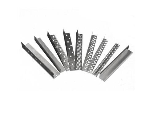 Indoor Decoration Ceiling System Zinc Coated Diamond Hole W Angle GI Metal Corner Bead 25*25mm Preimeter for Drywall Partition
