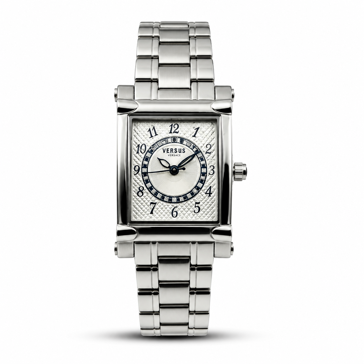 Ladies Sapphire Crystal All Stainless Steel Wrist Watch