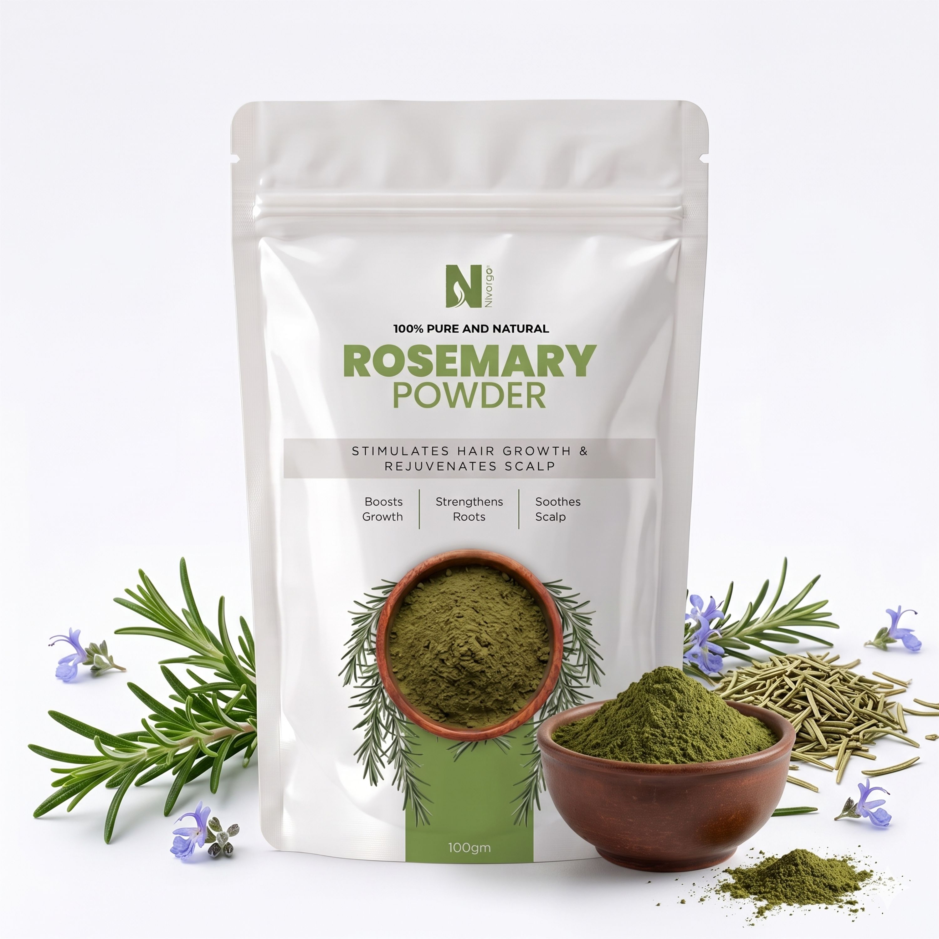 Rosemary Powder for Hair Growth