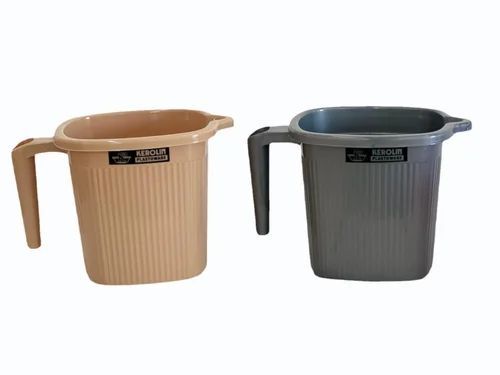 Square Plastic Bathroom Mug