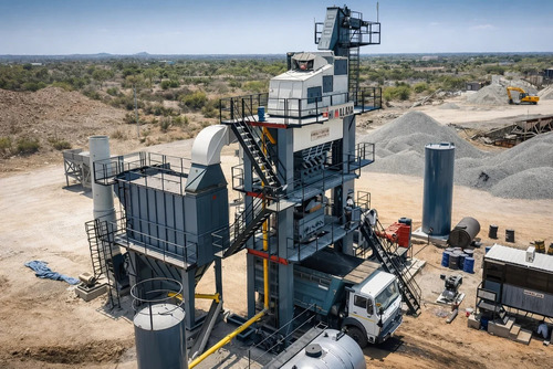 Asphalt Batch Mix Type Hot Mix Plant