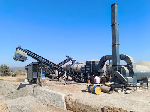 Automatic Asphalt Drum Mix Plant