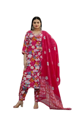 Designer Chanderi Cotton Kurti