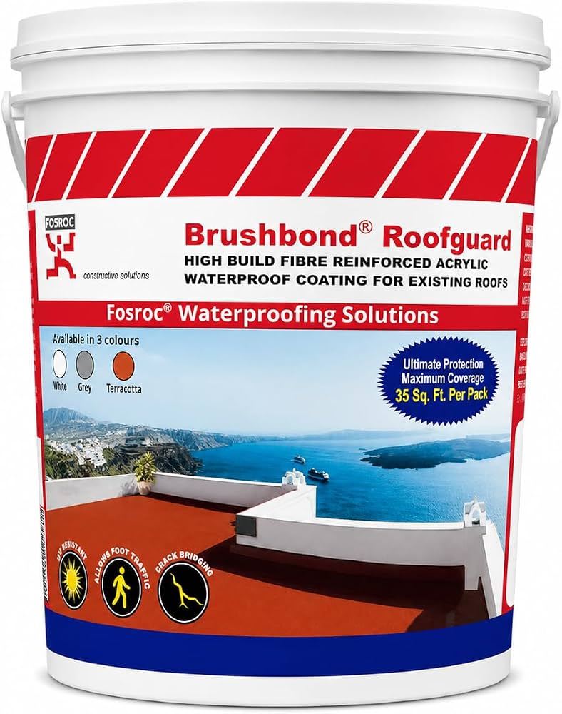 Fosroc Brushbond Roofguard 4 Ltr