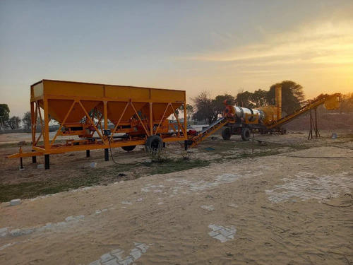 Mobile Asphalt Drum Mix Plant