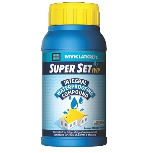 Myk Laticrete Super Set Iwp Waterproofing Chemical