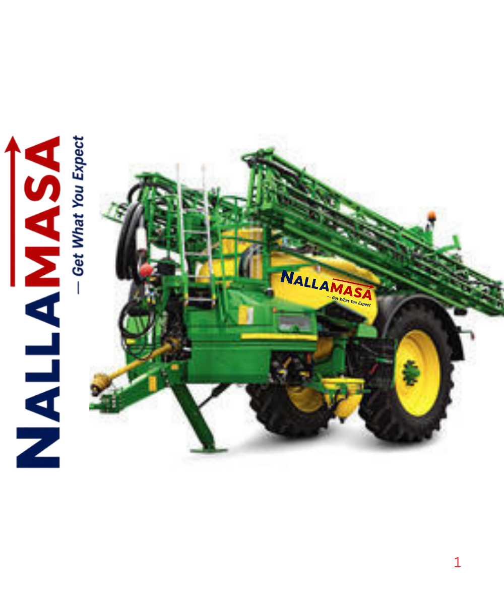 Trailed Sprayer - Features: High-Capacity Tank