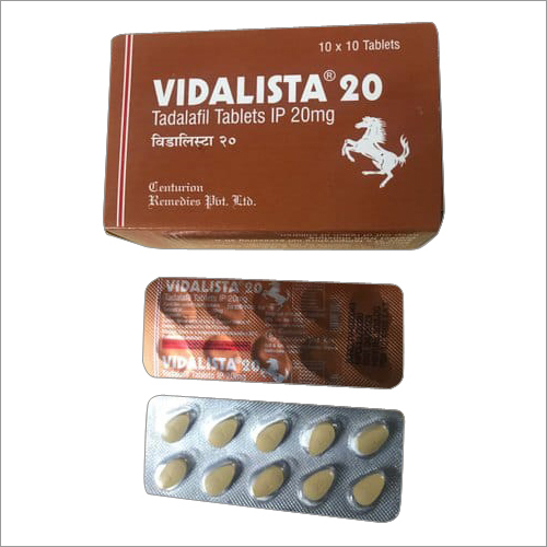 Vidalista 20mg Tadalafil Tablets IP 20mg