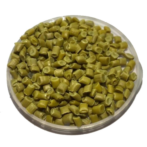Yellow HDPE Plastic Granules