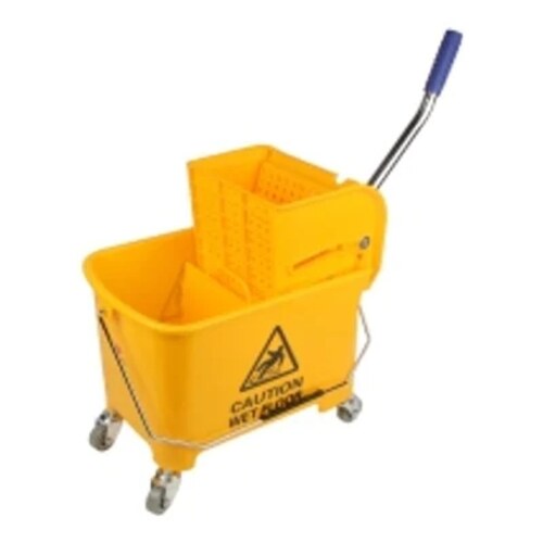 20 L Single Bucket Wringer Trolley