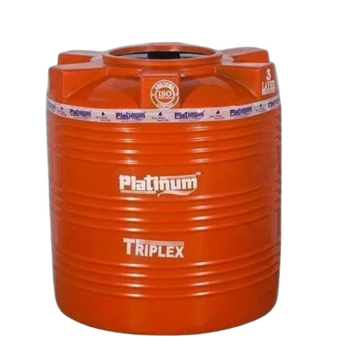 500 L Orange Triple Layer Water Storage Tank