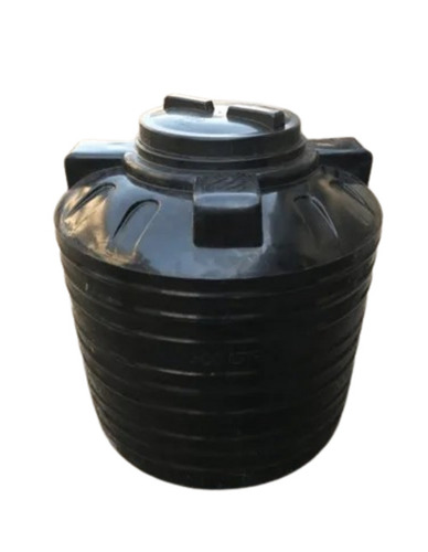 500 Litre Black Round Water Tank