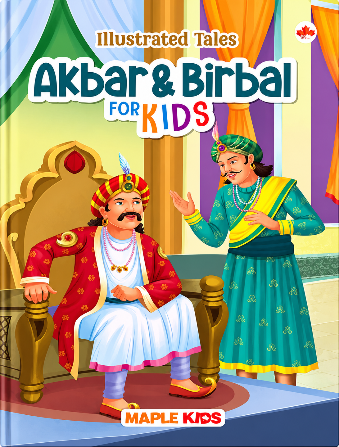 Illustrated Tales Akbar & Birbal Book For Kids