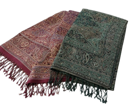 Ladies Paisley Patterned Pashmina Shawl