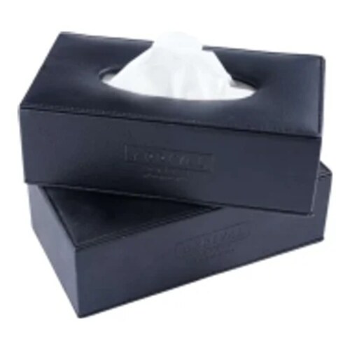 Leather Box Tissue Dispenser