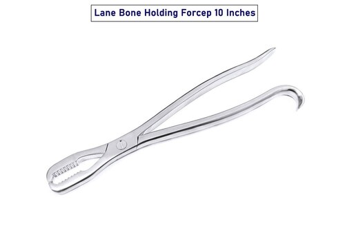 Orthopedic Lane Bone Holding Forceps 10 Inch
