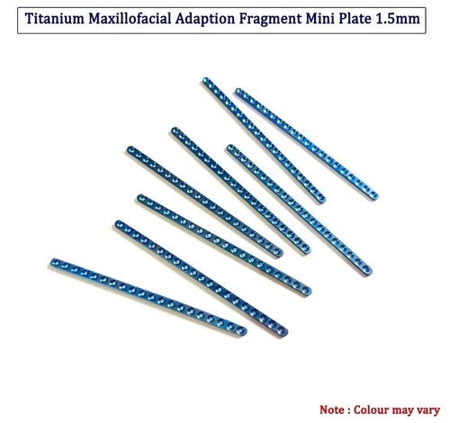 Titanium Maxillofacial Adaptation Mini Plate