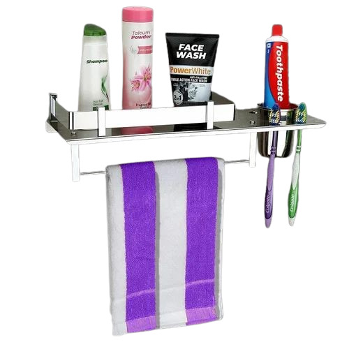3 In 1 Stainless Steel Bathroom Shelf