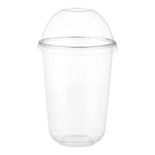 Disposable Juice Glass & Dome Lid