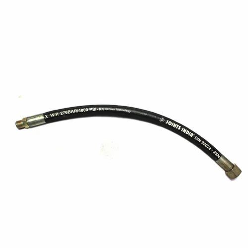 Long Lasting Black Hydraulic Hose Pipe