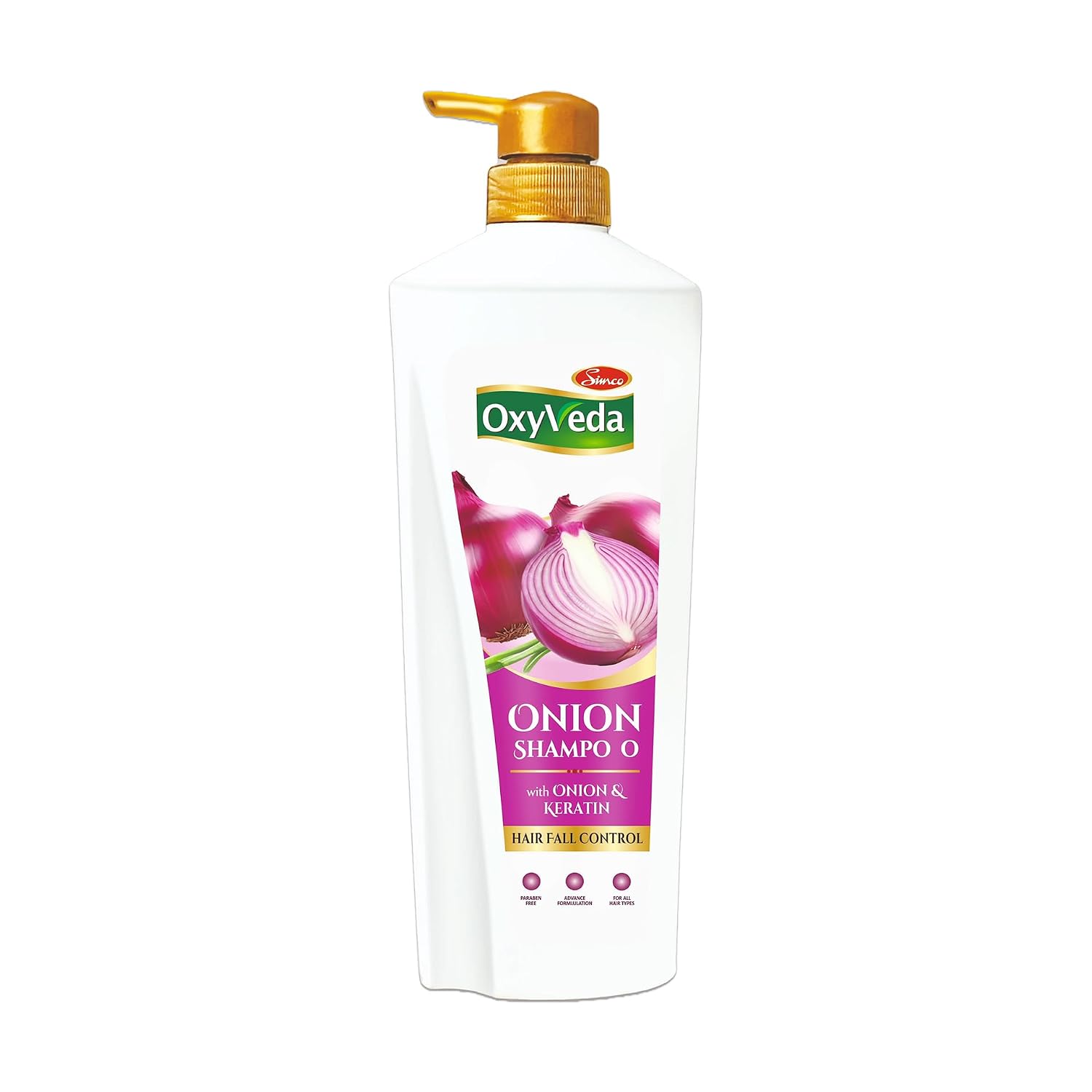 Oxyveda Onion Shampoo 650 Ml - Age Group: Adult