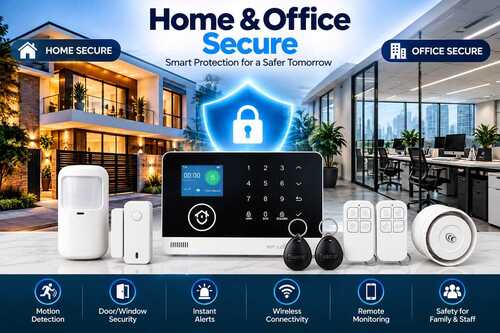 Wifi GSM Security Alarm System For Home and Shop