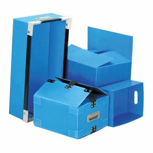 50 Kg Plastic Corrugated Boxes